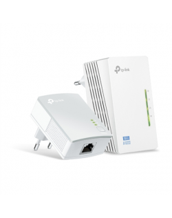 TP-LINK Powerline Adapters Kit TL-WPA4220 KIT 10/100 Mbit/s, Ethernet LAN (RJ-45) ports 2, 802.11n, 2.4GHz, Wi-Fi data rate (max