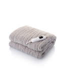 ETA Electric Heated Blanket 4325 90000 Number of heating levels 9, Number of persons 1, Washable, Remote control, Shu velveteen & Coral fleece, 120 W, Beige