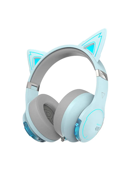 Edifier Gaming Headphone G5BT Wireless, Over-Ear, Built-in microphone, Sky Blue (Cat version), Noice canceling