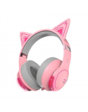 Edifier Gaming Headphone G5BT Wireless, Over-Ear, Built-in microphone, Pink (Cat version), Noice canceling