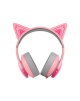 Edifier Gaming Headphone G5BT Wireless, Over-Ear, Built-in microphone, Pink (Cat version), Noice canceling