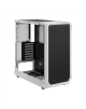 Fractal Design Focus 2 White TG Clear Tint, Midi Tower, Power supply included No