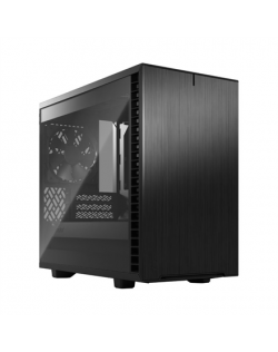 Fractal Design Define 7 Nano Black TG Light Tint, Mini ITX, Mini-DTX, Power supply included No