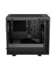 Fractal Design Define 7 Nano Black TG Light Tint, Mini ITX, Mini-DTX, Power supply included No