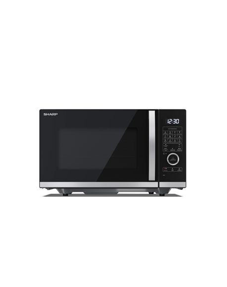 Sharp Microwave Oven with Grill and Convection YC-QC254AE-B Free standing, 25 L, 900 W, Convection, Grill, Black