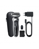 Braun Shaver 71-S1000s Operating time (max) 50 min, Wet & Dry, Silver/Black