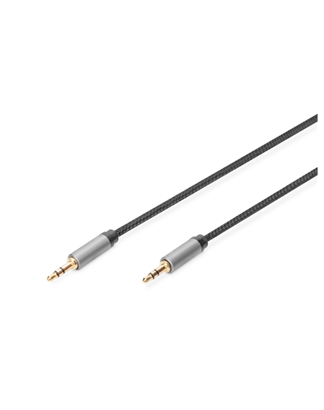 Digitus AUX Audio Cable Stereo DB-510110-018-S 3.5 mm jack to 3.5 mm jack, 1.8 m