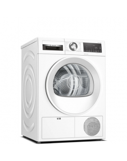 Bosch Dryer Machine WQG242AMSN Series 6 Energy efficiency class A++, Front loading, 9 kg, Sensitive dry, LED, Depth 61.3 cm, Ste