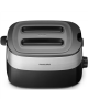 Philips Toaster HD2517/90 Daily Collection Power 830 W, Number of slots 2, Housing material Plastic, Black/Stainless Steel