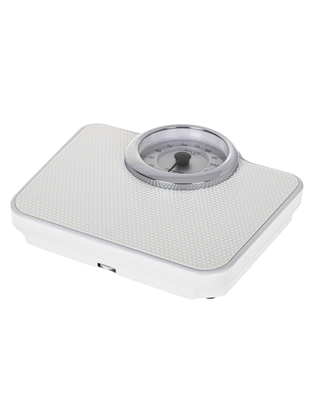 Adler Mechanical Bathroom Scale AD 8180 Maximum weight (capacity) 136 kg, Accuracy 1000 g, White