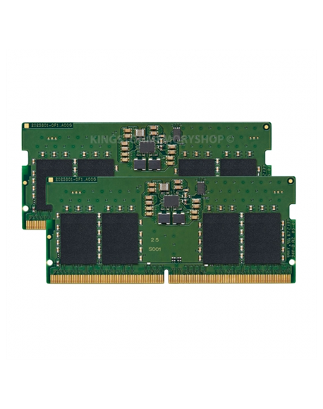 Kingston KCP548SS6K2/16 16 Kit (8GBx2) GB, SODIMM, 4800 MHz, Notebook, Registered No, ECC No